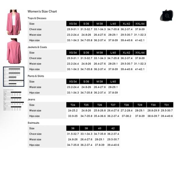 Zadig & Voltaire Verdun Pink/Vieux Rose Jacket Blazer - Picture 3 of 3